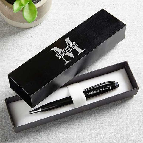 Personalized Name Pen with Company Logo | Custom Branded Ballpoint Pen for Business, Office & Corporate Gifts