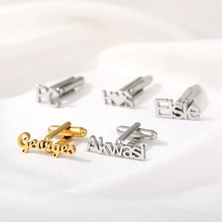 Customized Name Studs for Him - AHP Customize