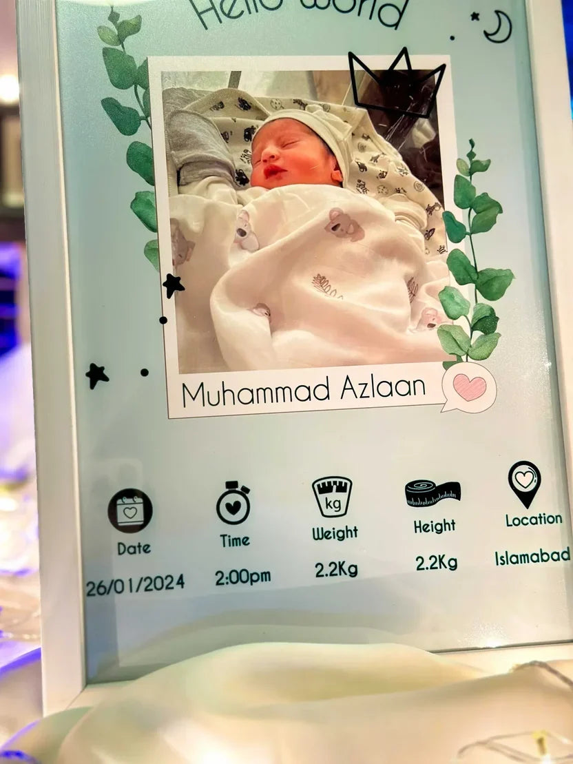 New Born Baby Frame - AHP Customize