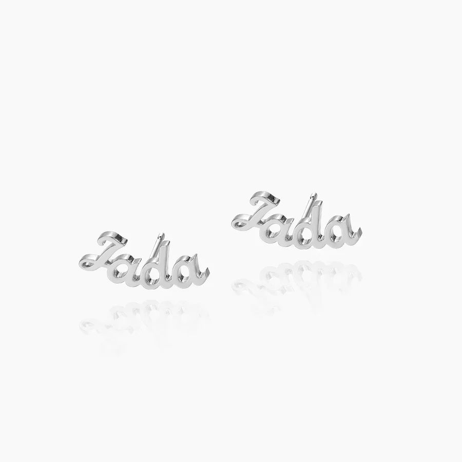Personalized Custom Name Earrings | Customized Name Earrings for Women & Girls