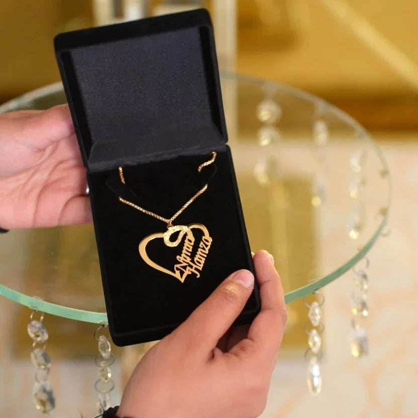 Customize Heart Shape Necklace - AHP Customize