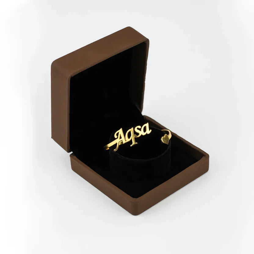 Customize Name Heart Bangle - AHP Customize