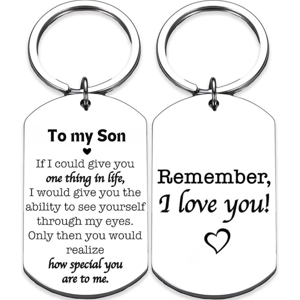 Fully Customized Personalized Metal Keychain | Custom Photo, Name, Message & Design Keyring
