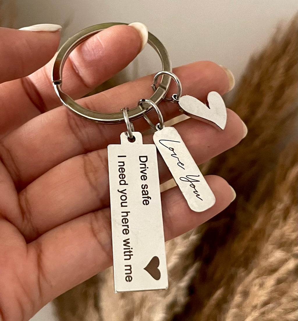 DRIVE SAFE KEYCHAIN - AHP CUSTOMIZE