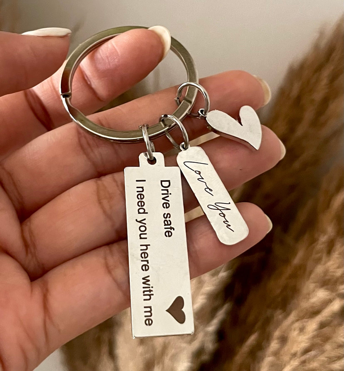 DRIVE SAFE KEYCHAIN - AHP CUSTOMIZE