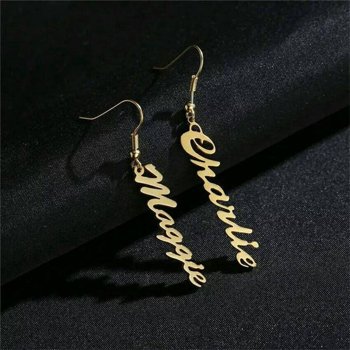 Personalized Custom Name Earrings | Customized Name Earrings for Women & Girls