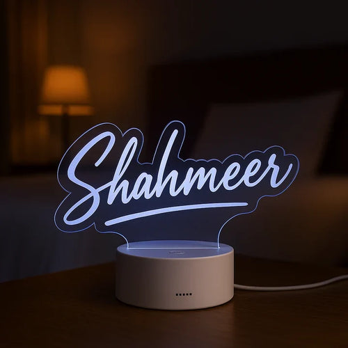 Custom 3D LED Illusion Lamp for Boys | Personalized Acrylic Night Lamp
