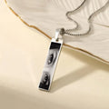 Personalized Eyes Sketch Locket – Custom Engraved Photo Locket | AHP Customize